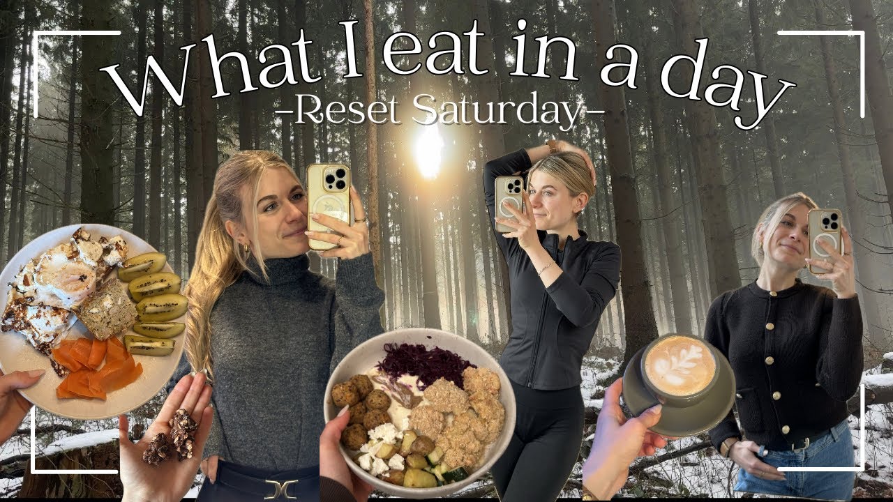 WHAT I EAT IN A DAY | Mein erstes RICHTIGES Wochenende, Restday Edition 