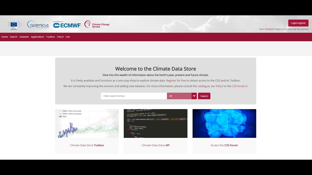 GloFAS data on Climate Data Store (CDS)