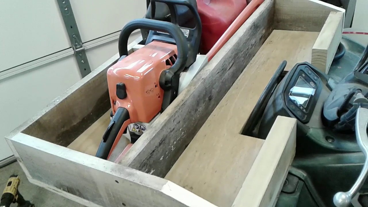 HOMESTEADER PROJECT: HANDMADE FOURWHEELER CARGO RACK