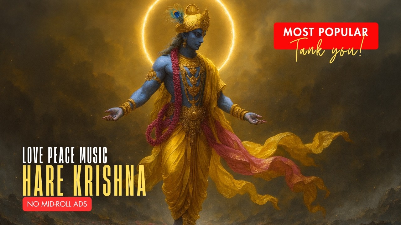 Chant and Dance for Lord Krishna | Powerful Hare Krishna Mantra for Devotion & Joy