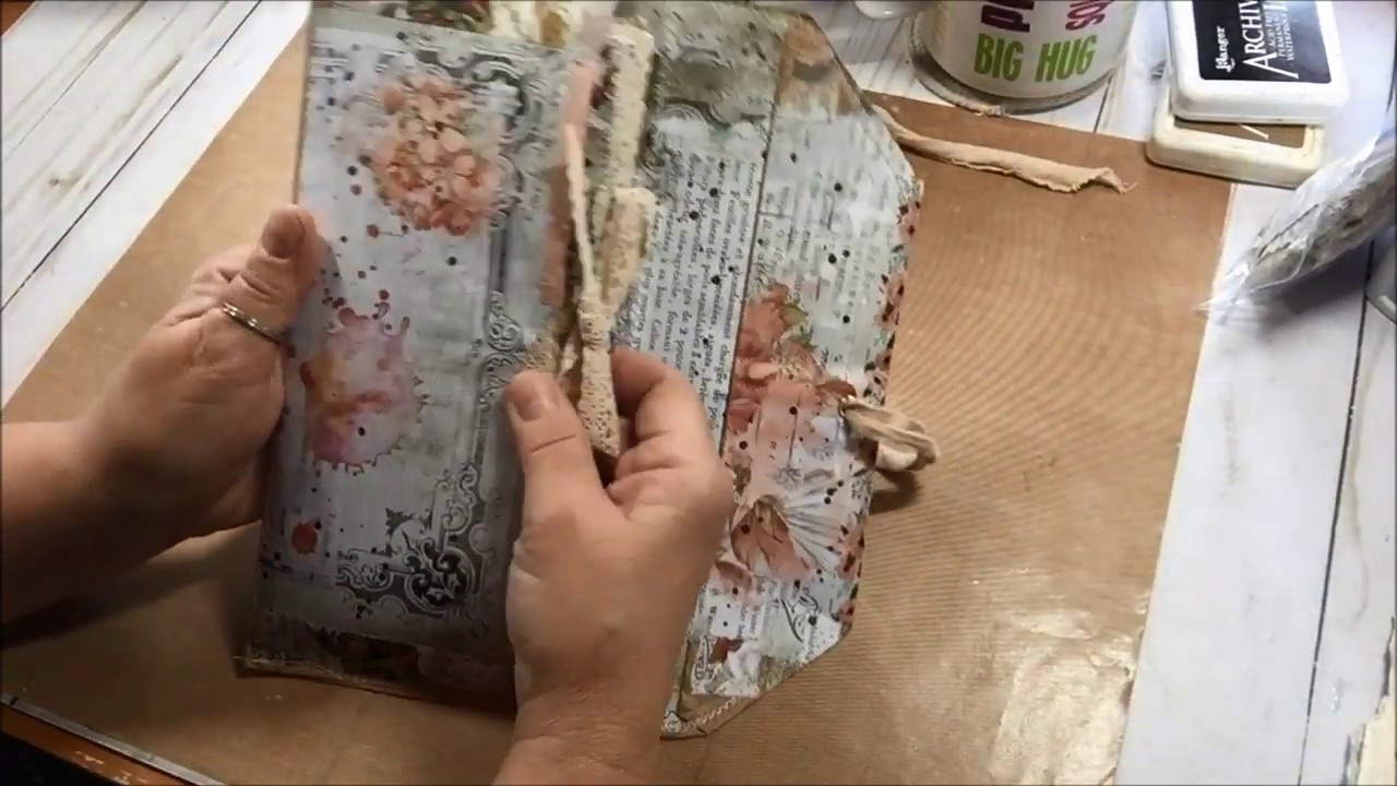 Paper bag Clutch & Journal