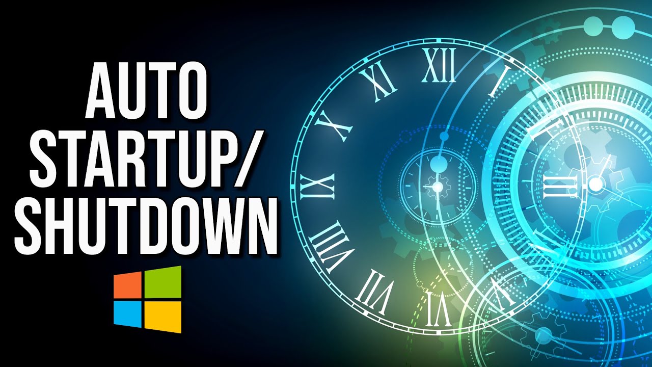 Как запланировать выключение и запуск Windows 10