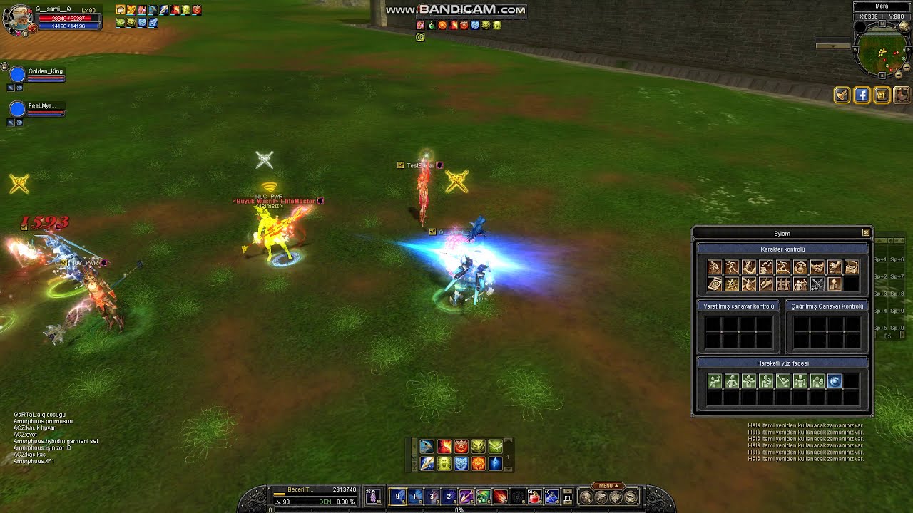 TR sro da ilk kan Bow  VS  hybrid spear