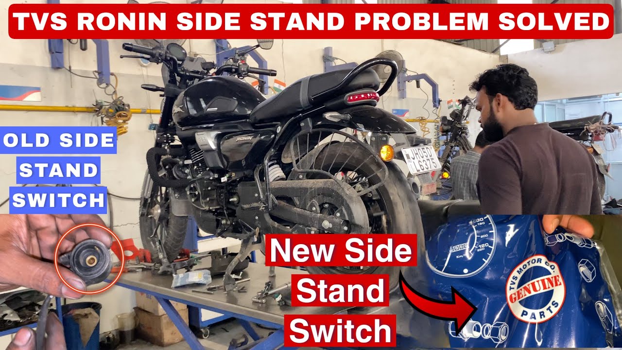 TVS Ronin 225cc Side stand sensor issue solved free of cost 🤗