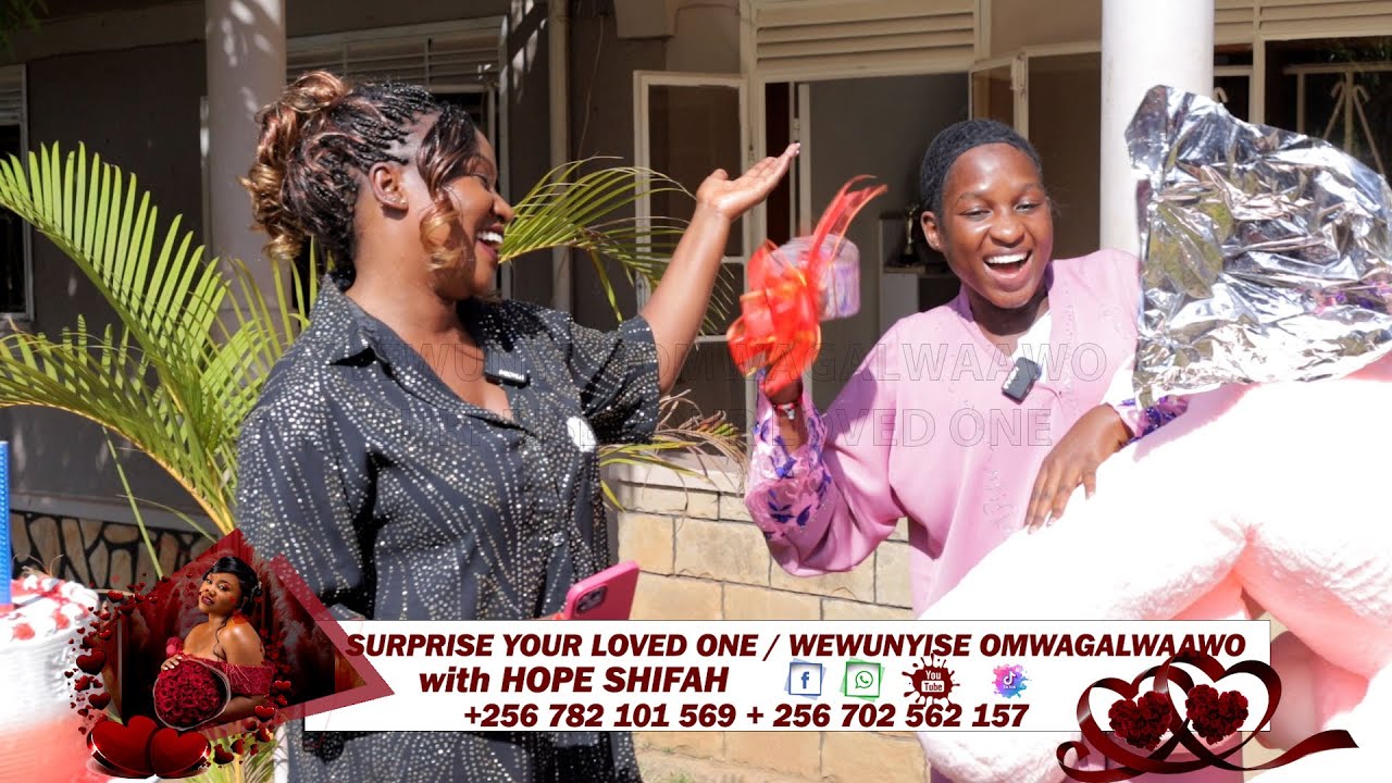Hope Shifah Kyakoze Mulamu We Shivan mukyaala Wa Junior Kyewunyisa. Amukubyeeko Surprise