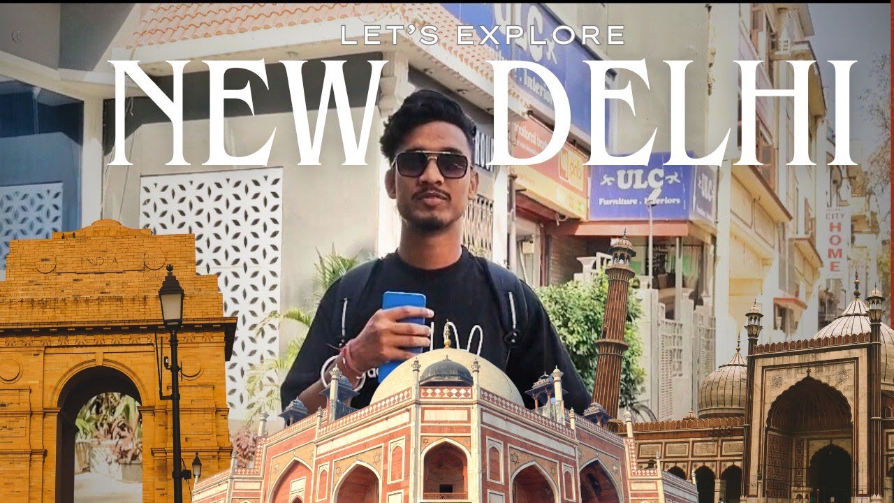 New Delhi Vlog 🫶❤️ || Red fort || Chandni bazar || Parlament house || India gate ||