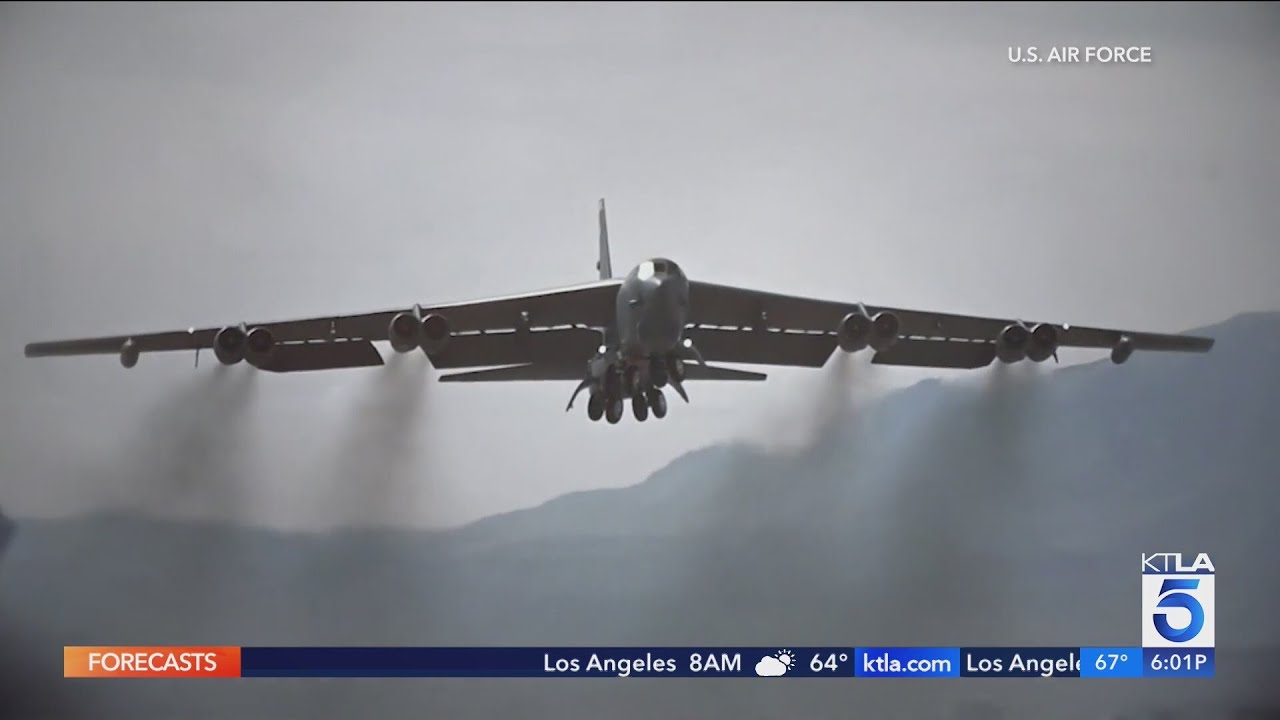 8 killed in B-52 crash at Edwards Air Force Base in California