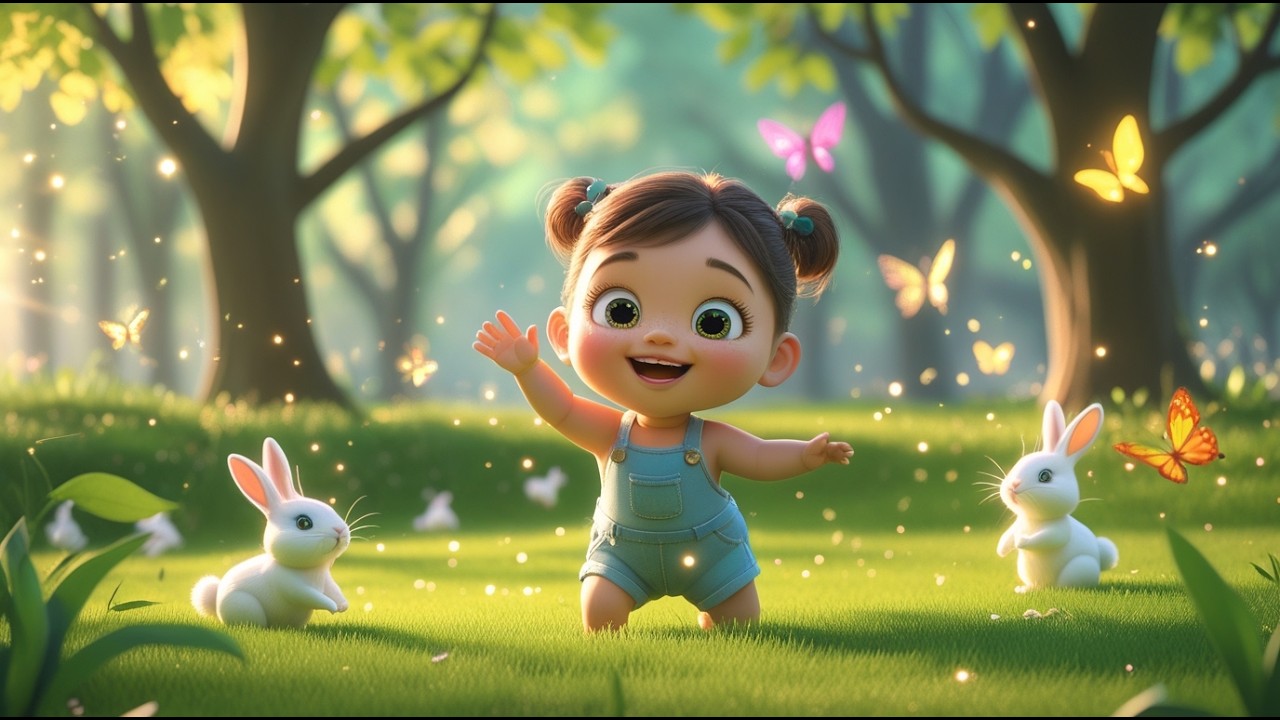 Baby Dances in the Green Park 🌳💃 | Fun Outdoor Learning for Kids | Music & Movement