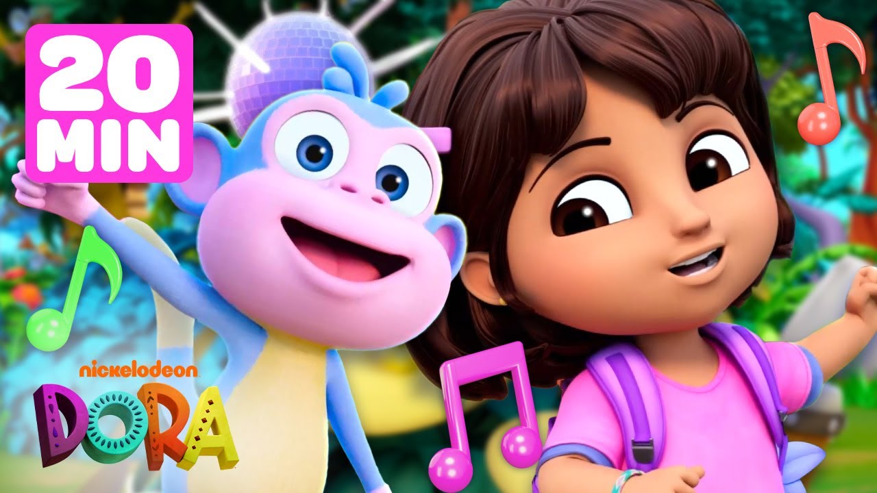 Dora & Boots Sing Brand New Songs For 20 Minutes! 🎶 | Dora & Friends