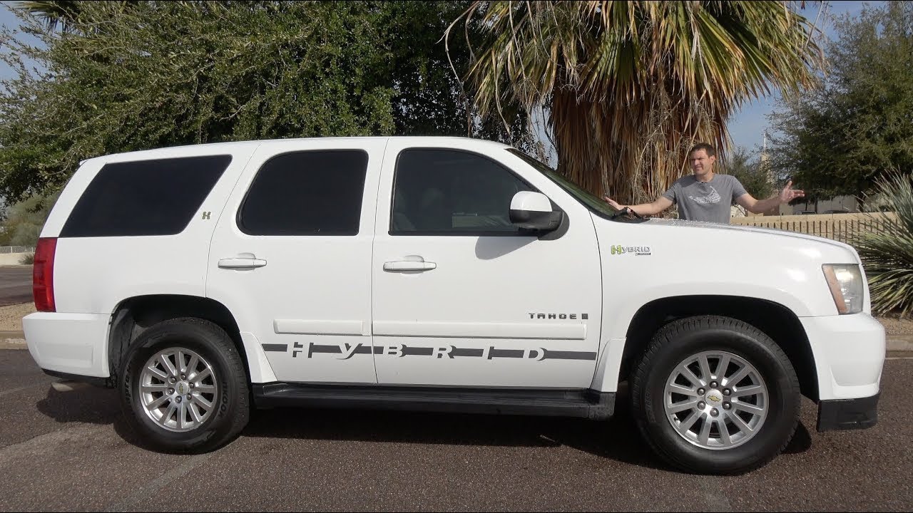 Chevy Tahoe Hybrid был действительно ужасным внедорожником