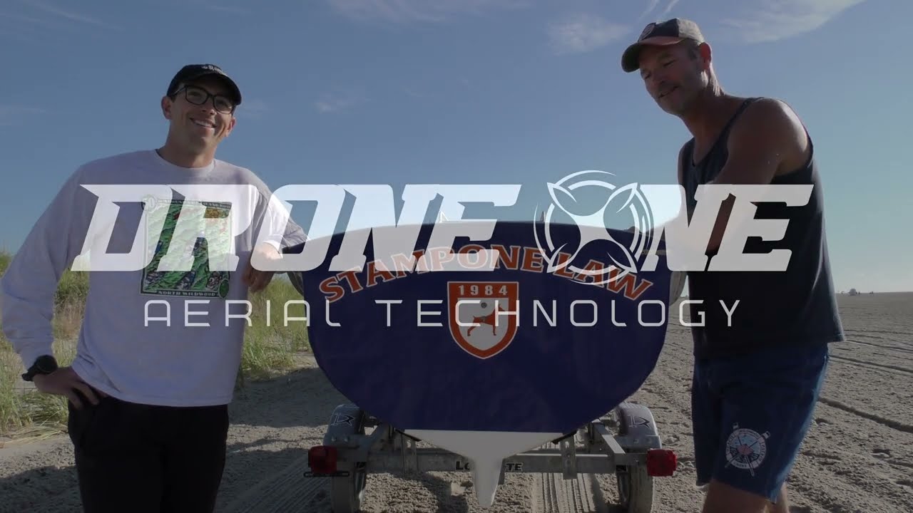 NORTH WILDWOOD BEACH PATROL 50TH ANNUAL AROUND THE ISLAND ROW 2025 DRONEONE