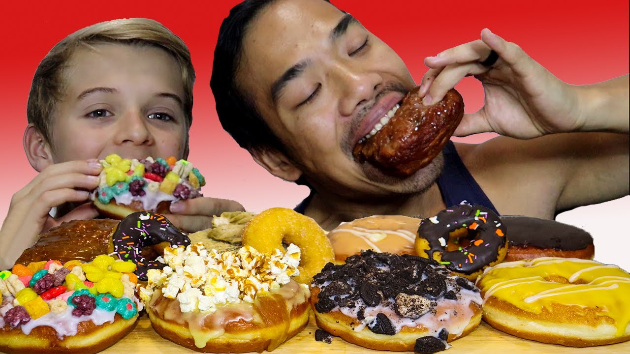 BOCAGRANDE DONUTS MUKBANG - CEREAL KILLA, NETFLIX N CHILL, OREO, MANGO TANGO, S'MORES and MORE!