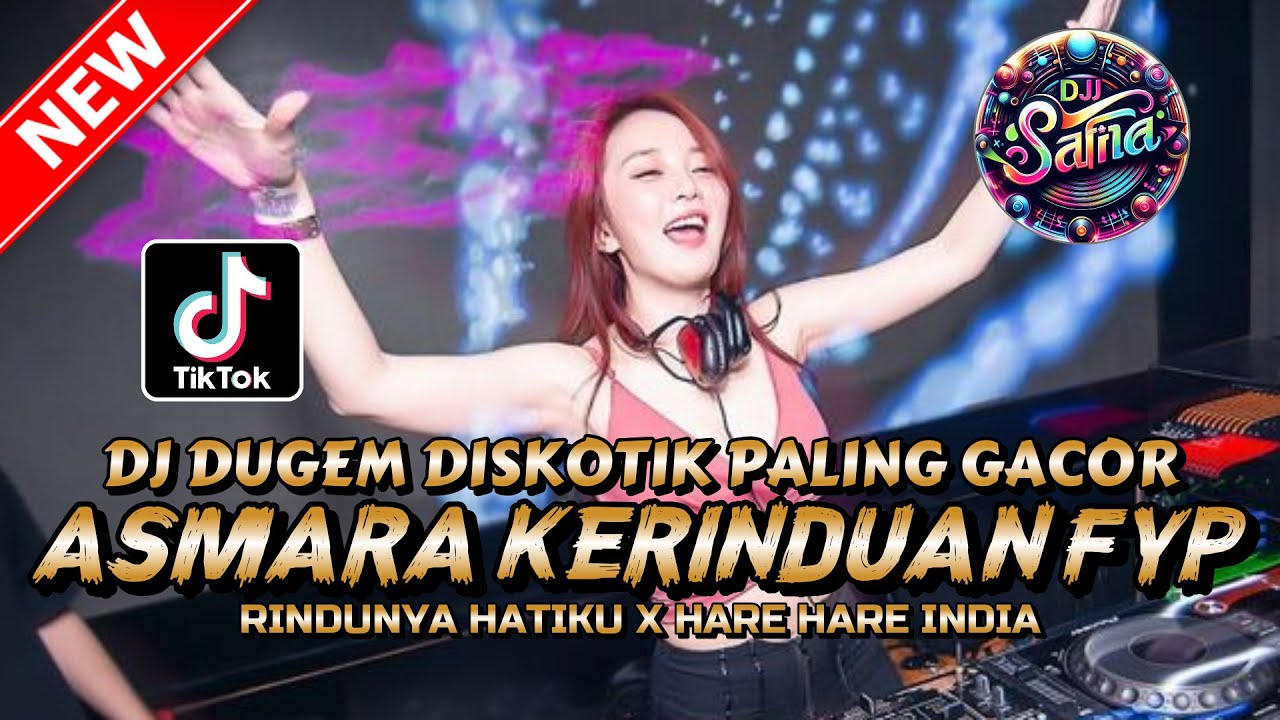 DJ DUGEM DISKOTIK PALING GACOR !! DJ ASMARA KERINDUAN X RINDUNYA HATIKU | DJ REMIX FULL BASS 2026