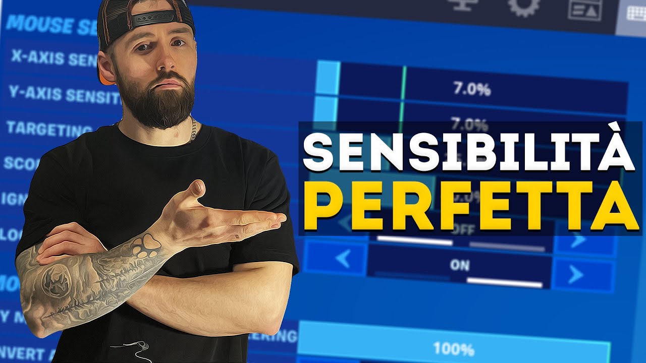 FORTNITE - SENSIBILITÀ CON MOUSE E TASTIERA 🖱️