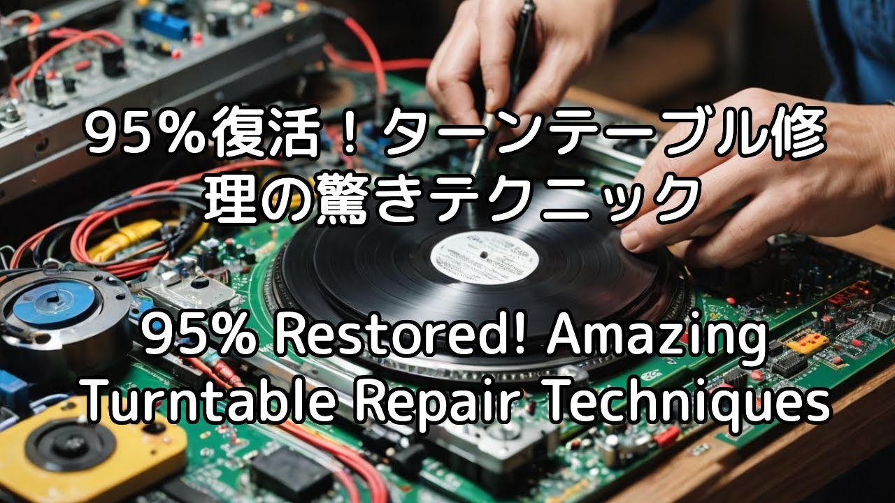 SL-1600,1700 ワウフラッター修理 SL-1600,1700 wow & flutter repair