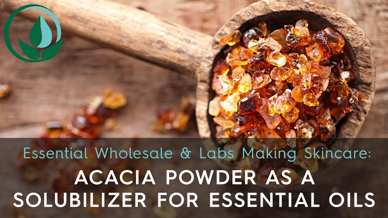 How to Use EWL Acacia Powder as a Solubilizer for Essential Oils