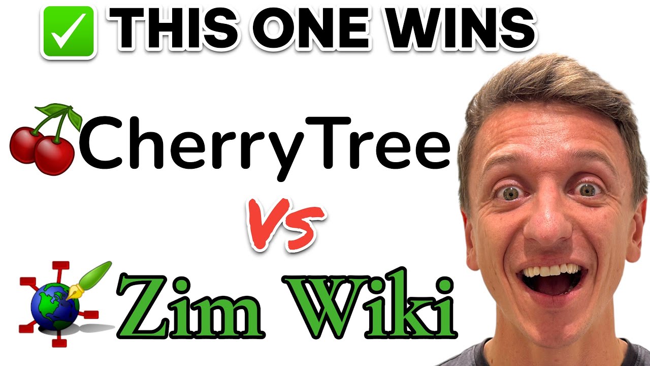 CherryTree vs Zim Wiki 2026