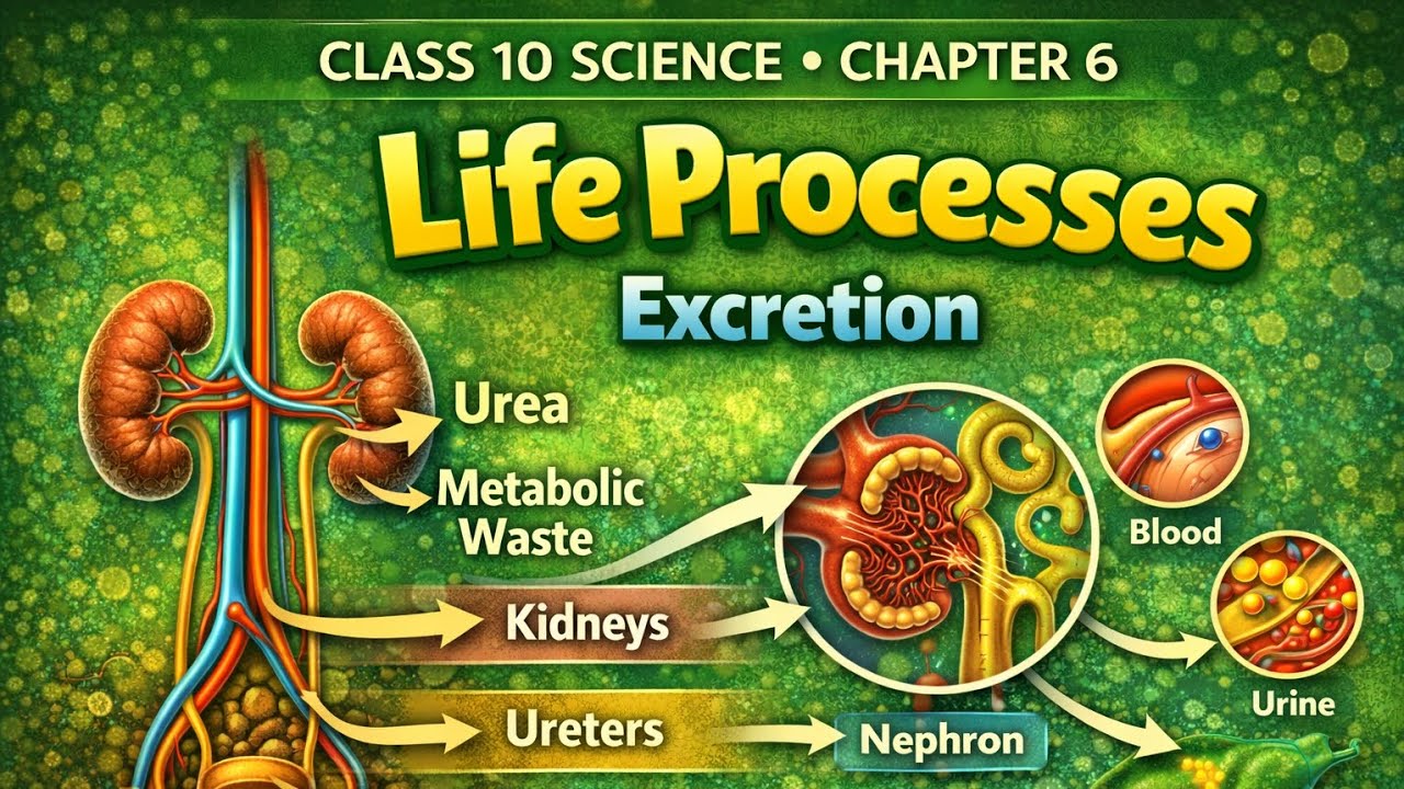 How Do We Remove Wastes? | Excretion | Class 10 Science