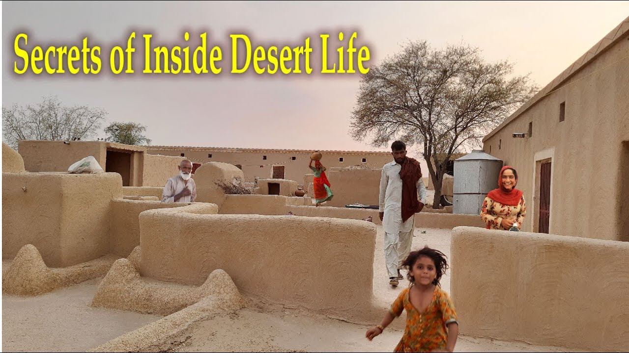 Beautiful Cholistan Tribal People Village Life in Pakistan || Live in Side Desert