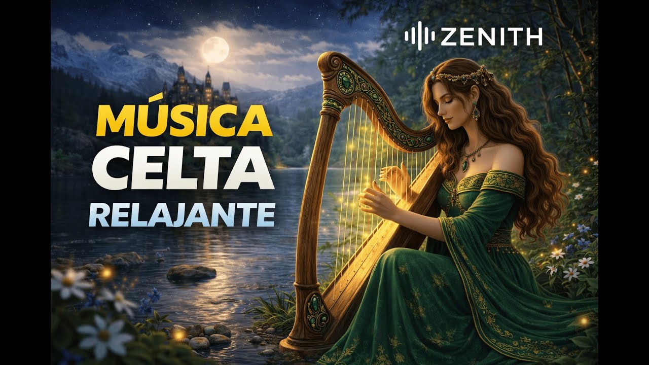 Arpa Celta Encantada | Música de Fantasía para Meditar #zenithmusic #studymusic #music #relaxing