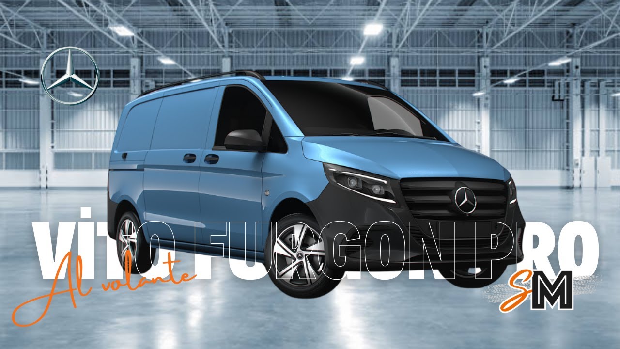 Al volante de la Mercedes-Benz Vito Furgon 2025 ¡va mejor que muchos coches! / SuperMotor.Online