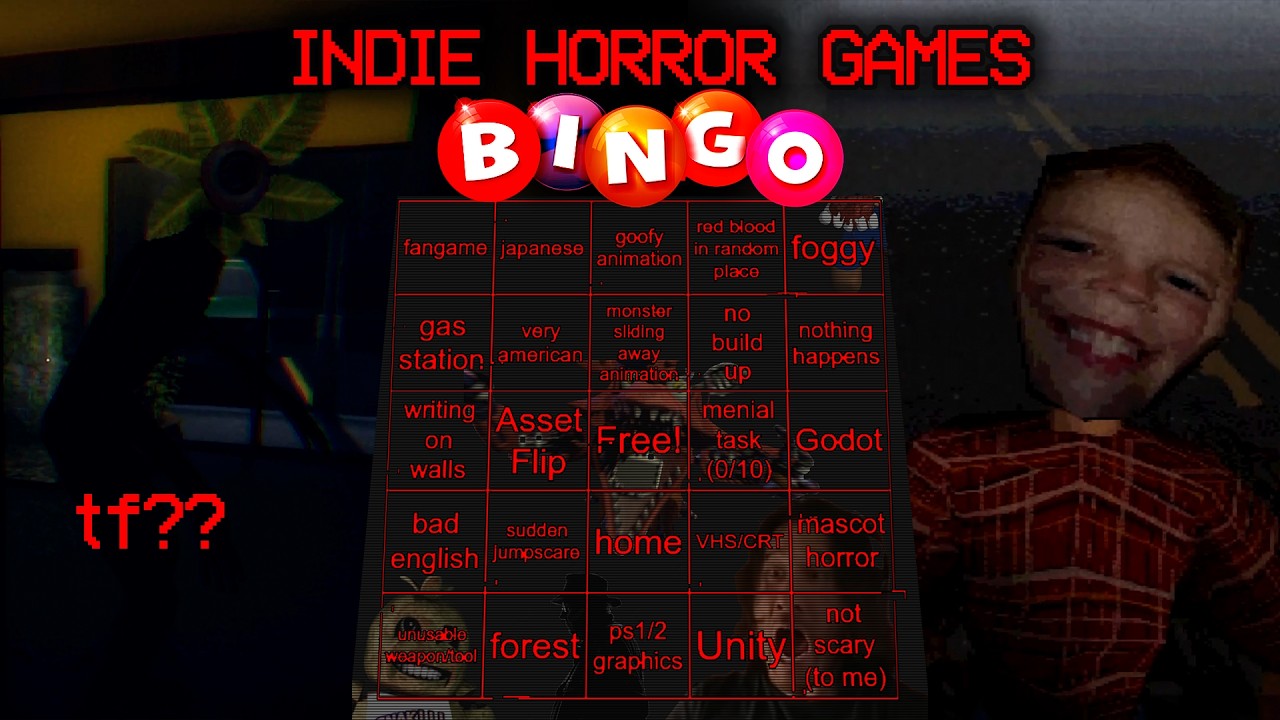 Are all Indie Horror Games the same? - Indie Horror Bingo