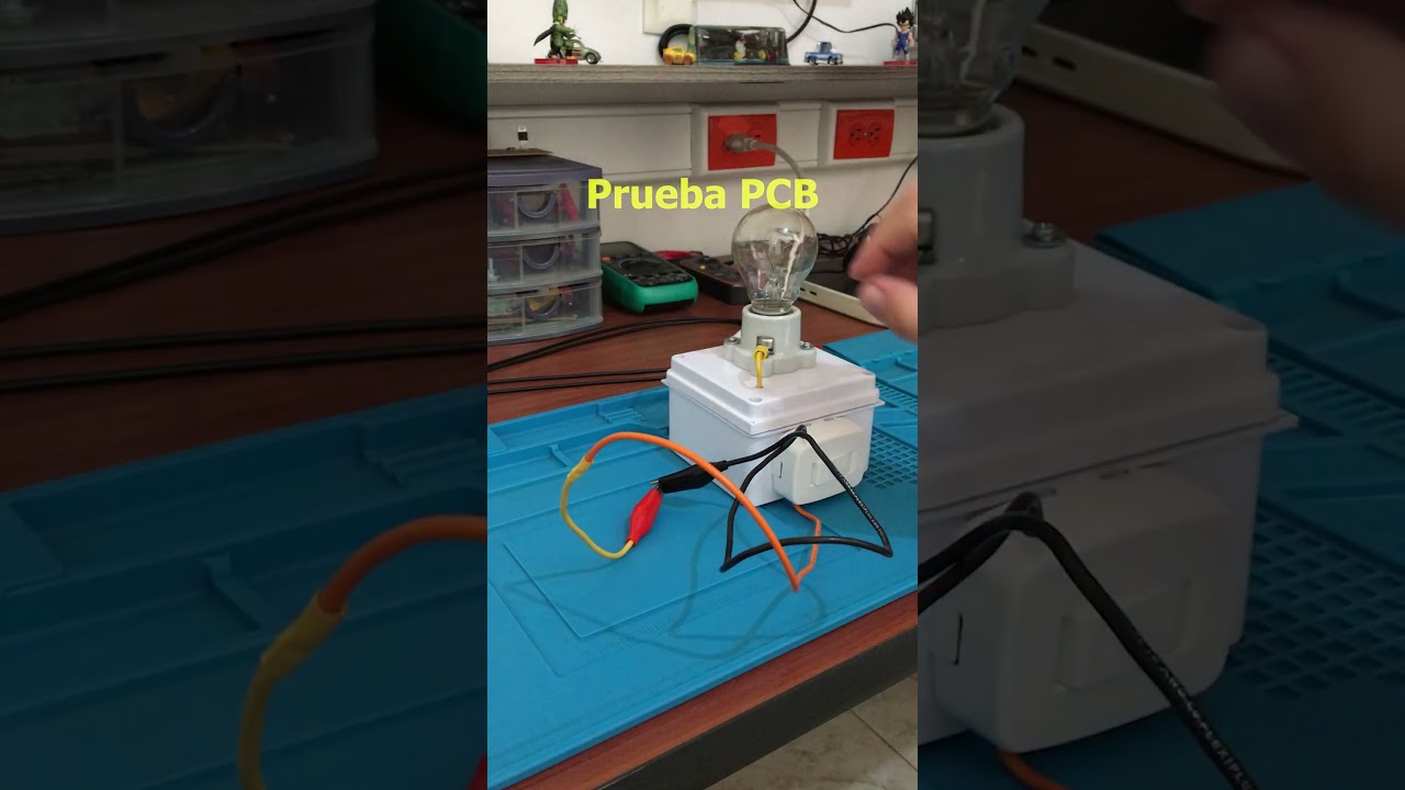 Como hacer una l&aacute;mpara serie para pruebas de corto circuito #electronics #technology #shorts #short