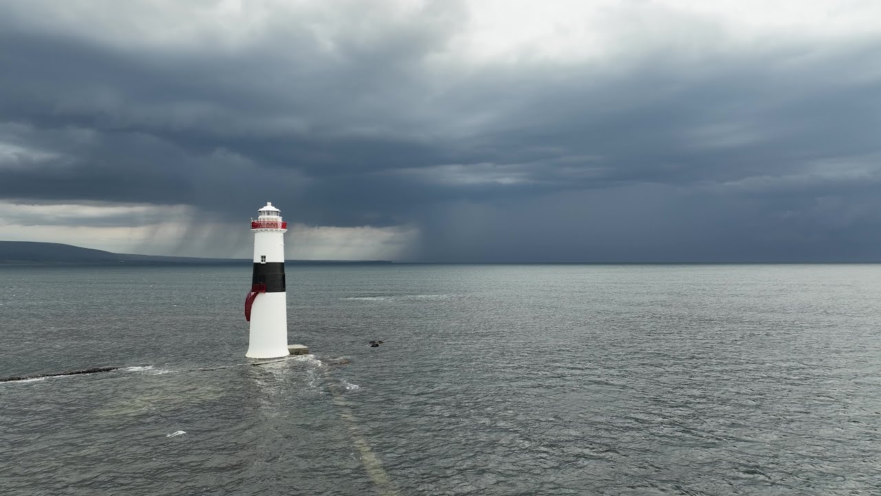 Big Multicell Storm With Black Rock Lighthouse | Rosse's Point Sligo - July 13th 2025 (VLOG)