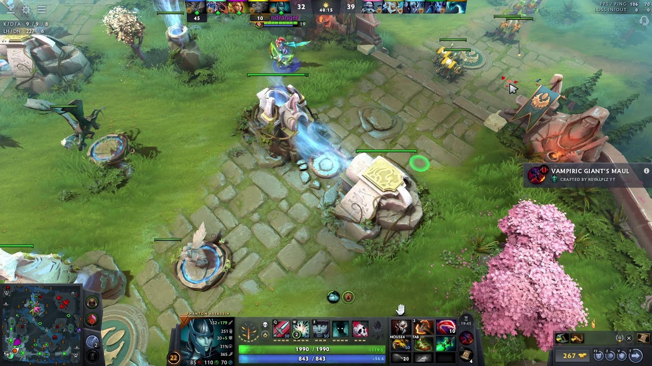 DOTA 2 live stream 1461