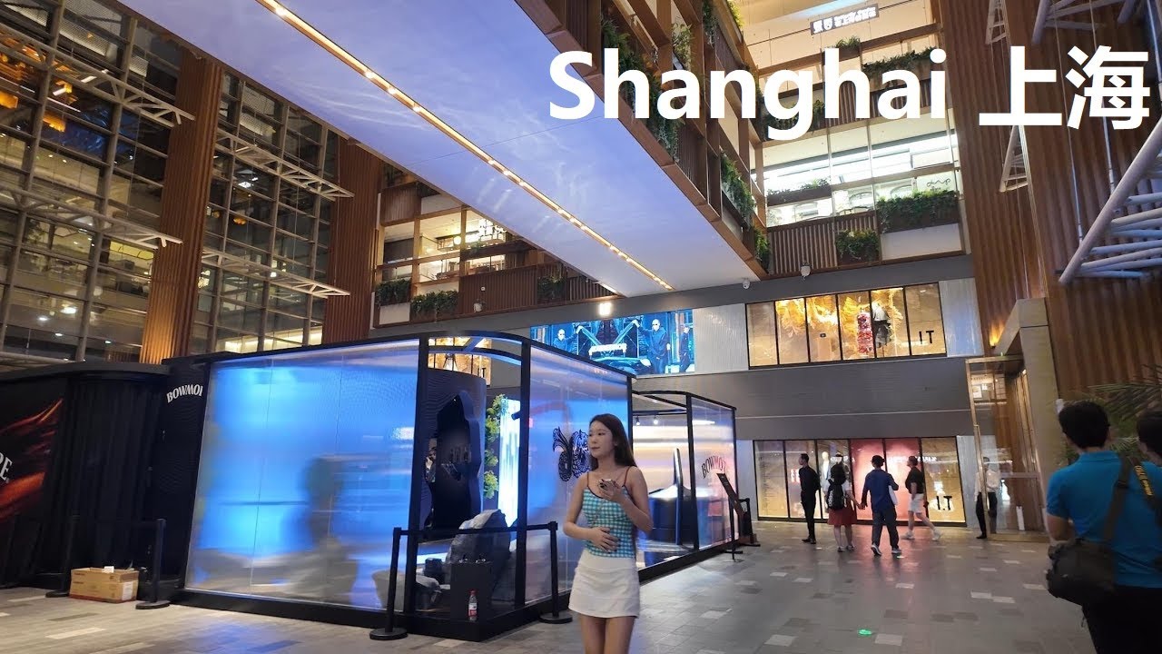 Xintiandi｜Walk Shanghai Downtown 4K ｜Huaihai Middle Road｜K11 Shopping Mall｜Xintiandi Plaza