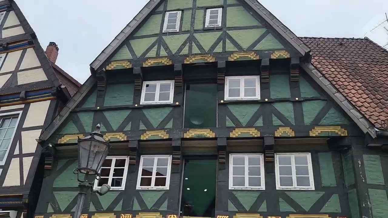 A Walking Tour In Old Town Celle, Germany