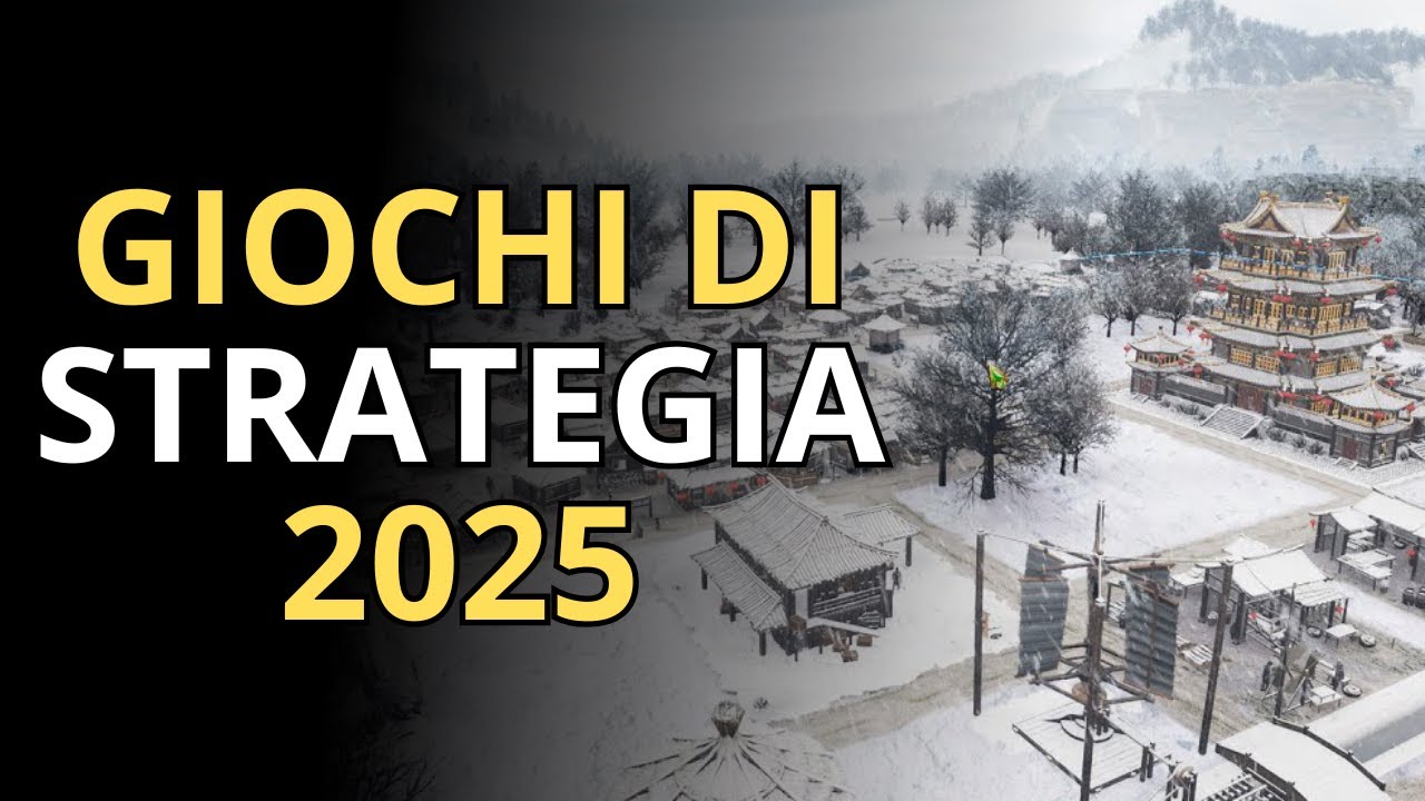 TOP 20 NUOVI Videogiochi Di STRATEGIA 2025