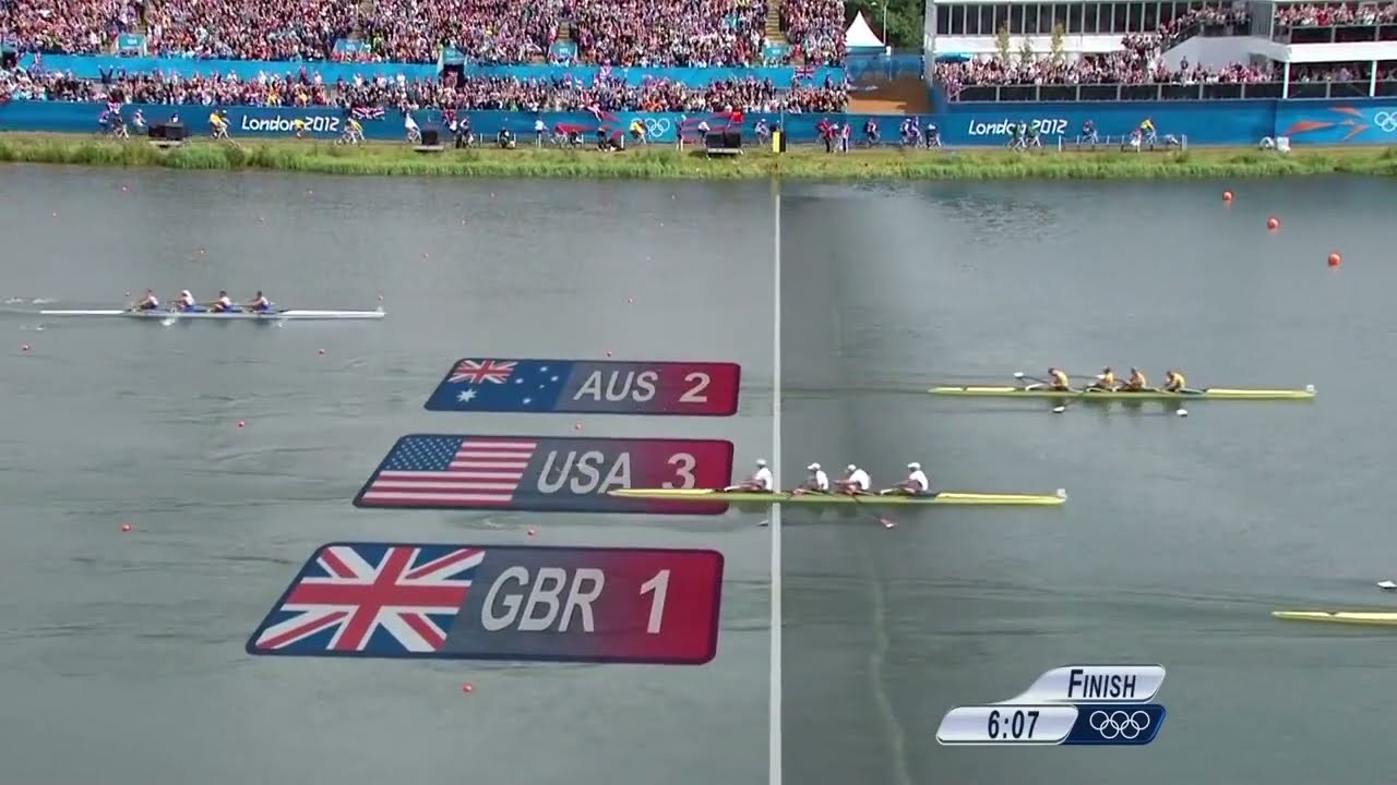 London 2012 Olympic Final, Men's Coxless Four.