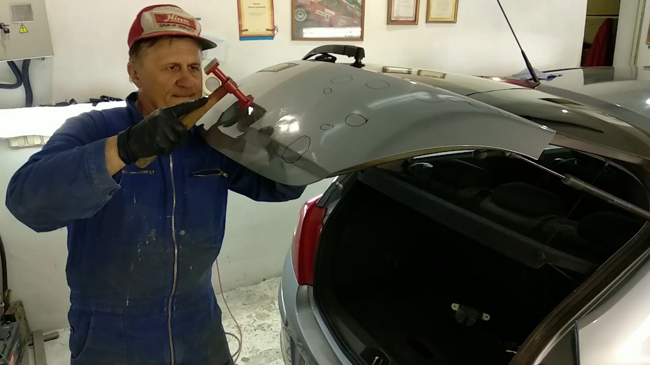 Opel Corsa Body repair Кузовной ремонт Часть1