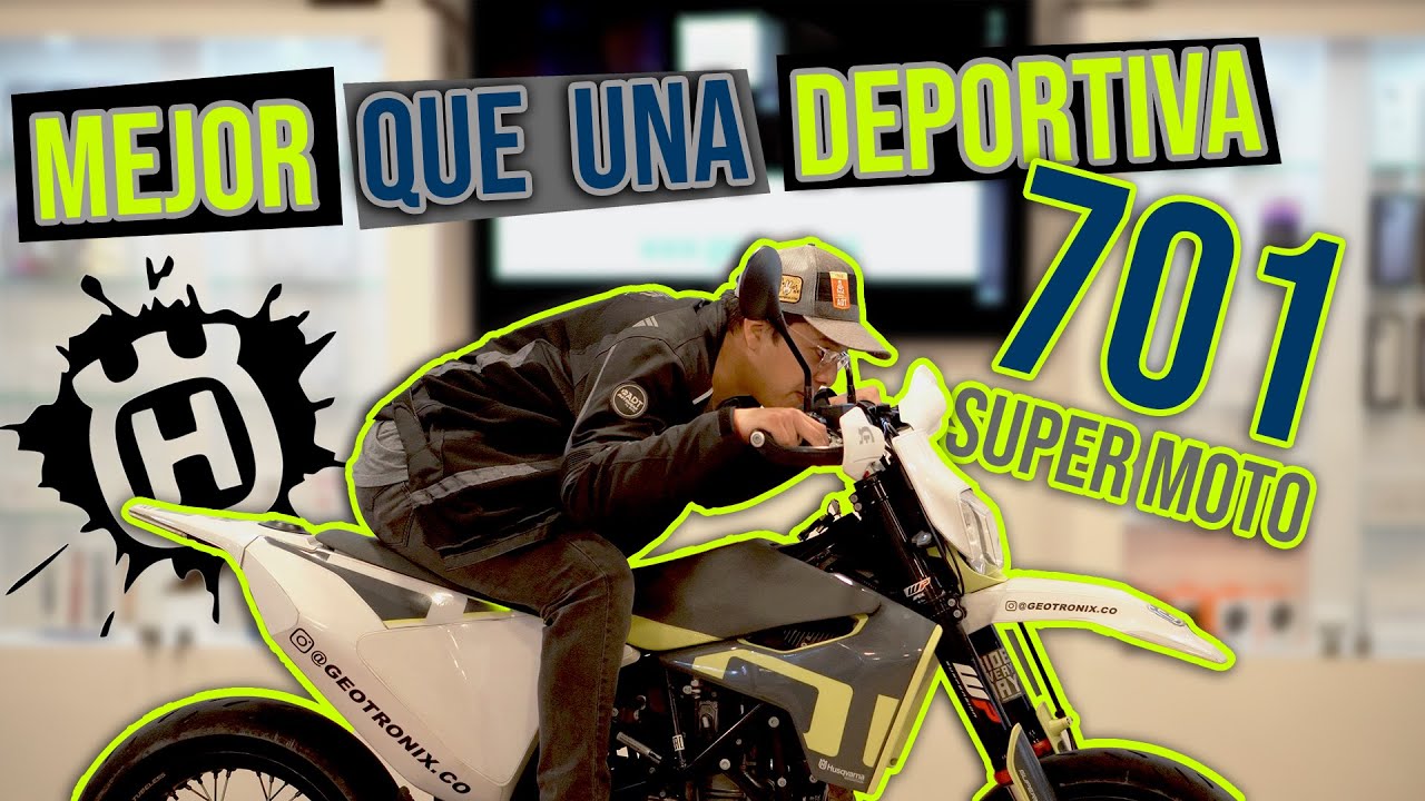 🔥Una moto BRUTAL! Husqvarna 701 😎 | Cam Daza