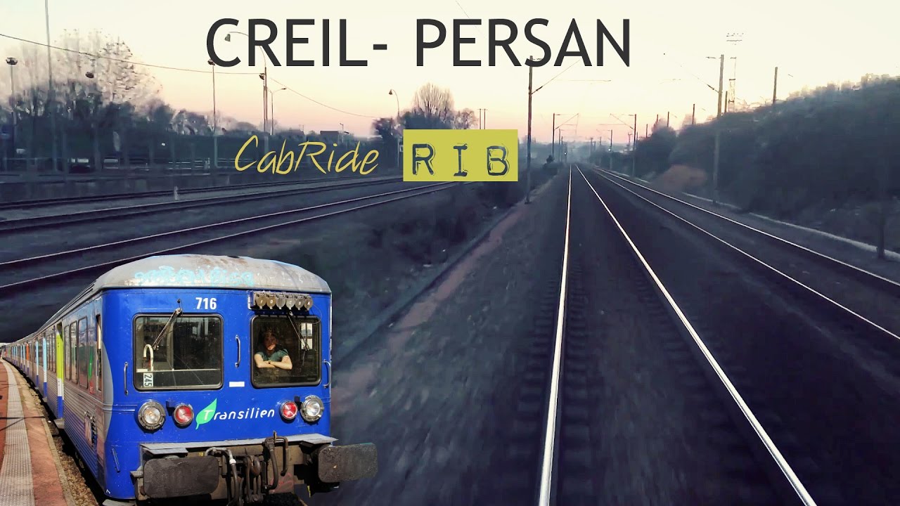 [ CabRide ] Ligne H Creil-Persan en RIB