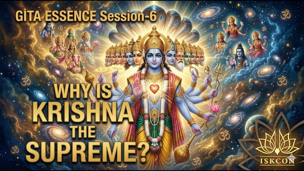 Why is Krishna the Supreme Personality of Godhead?