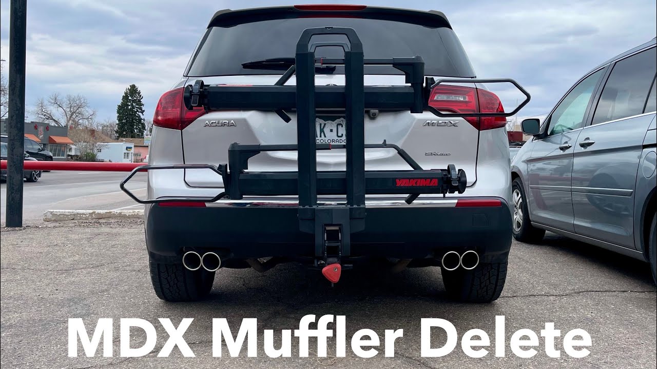 2011 Acura MDX Advance Rear Muffler Delete