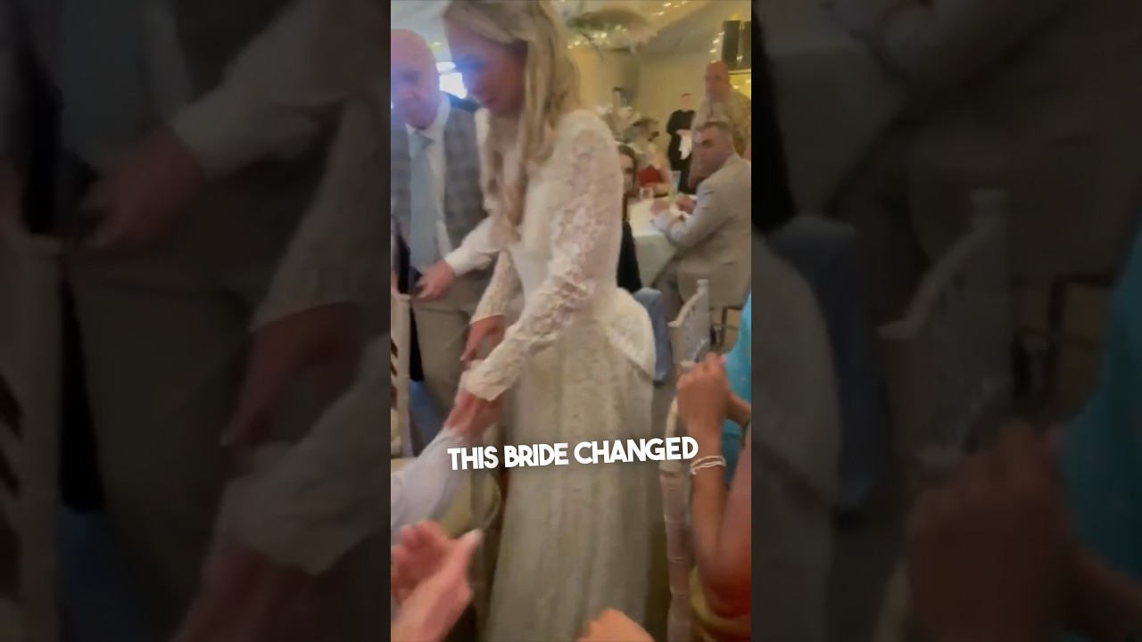 Эта невеста удивила свою бабушку в своем старом свадебном платье ❤️