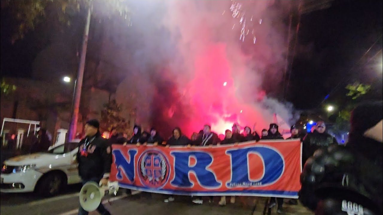 Corteo Peluza Nord la meciul dinamo 0-1 STEAUA, show Pyro tehnic  🔥🔥🧨🧨