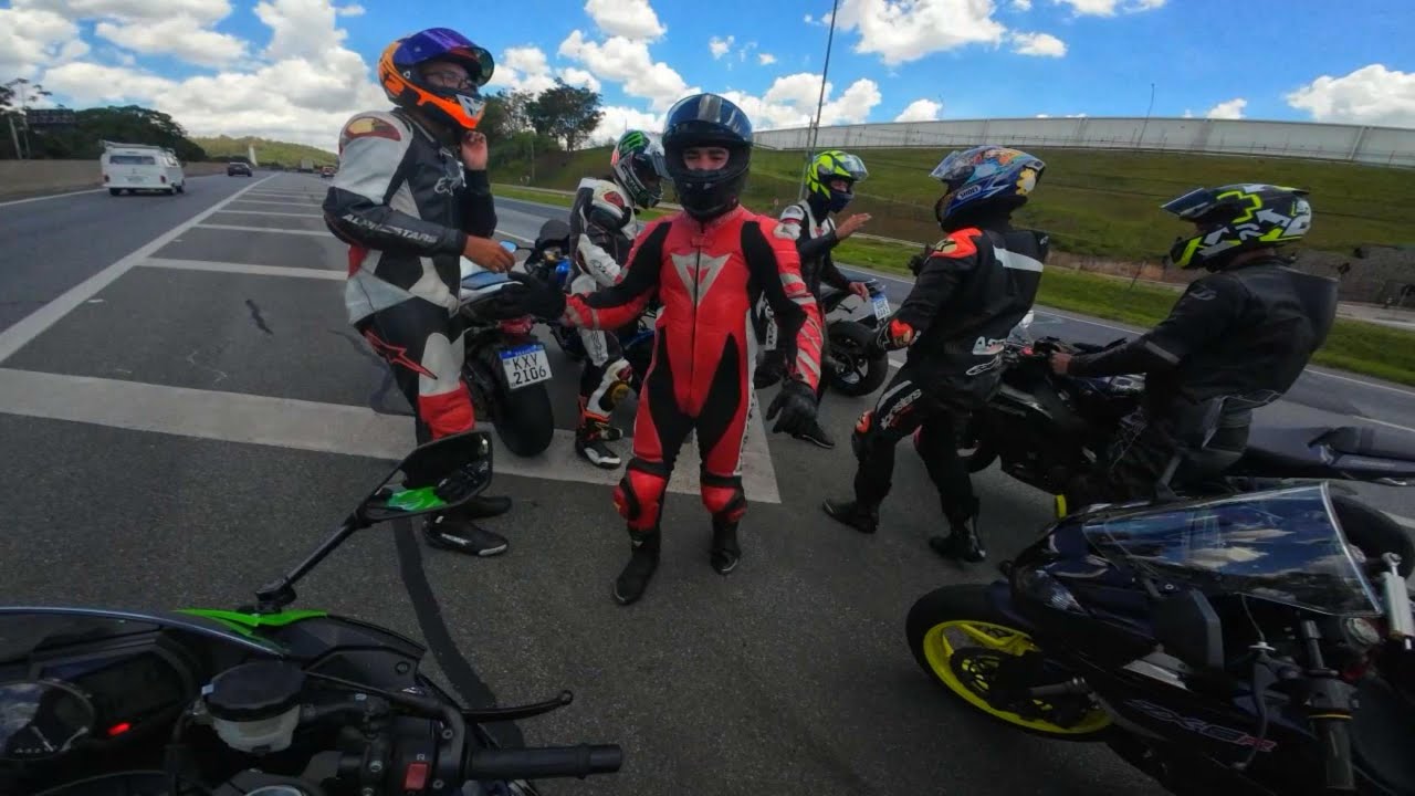 ZX6R - ROLE INSANO MAIS DE 10 MOTOS 1000cc e 600cc. [4K]