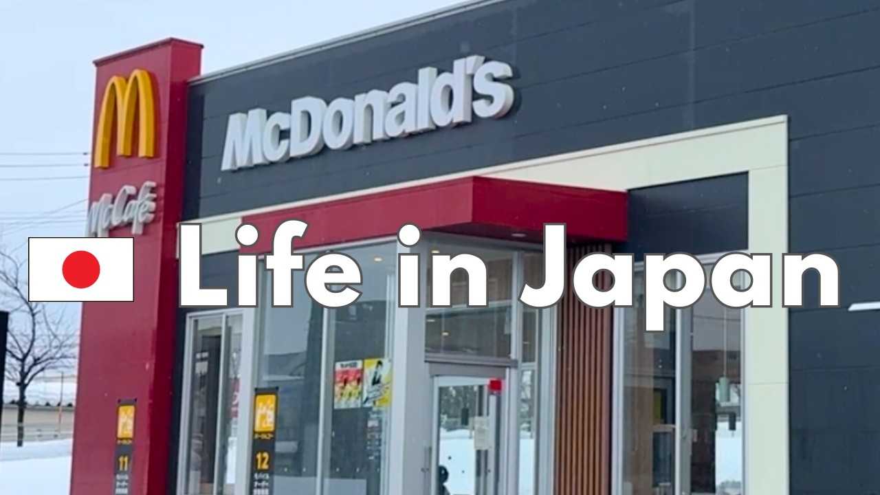 Daily Life in Japan 🇯🇵 | Since today is a holiday, my wife and I are going to McDonald’s.
