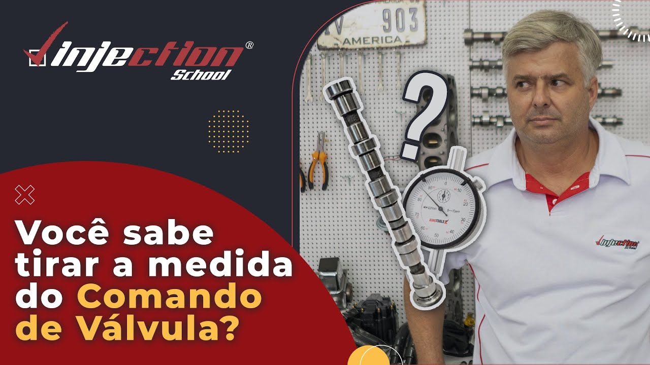 Descubra como TIRAR A MEDIDA do COMANDO DE VÁLVULAS para fazer a preparação de um motor.