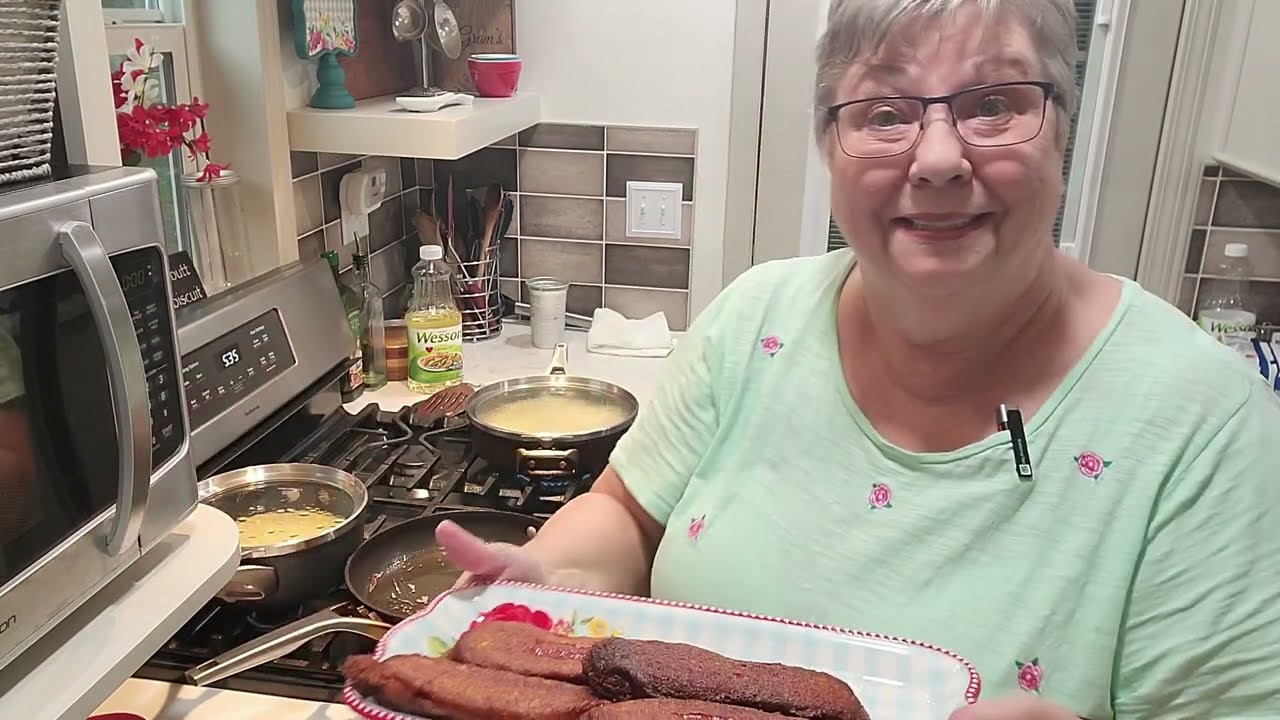 Homemade Corndog Supper