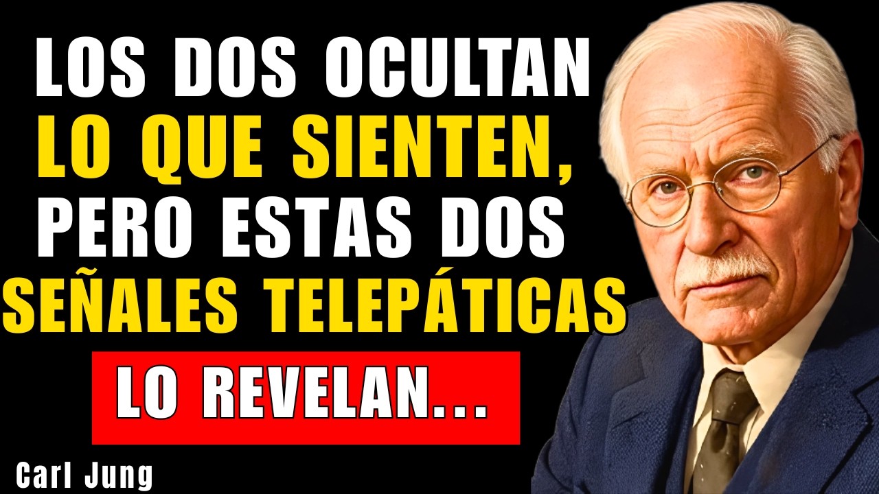 LOS DOS OCULTAN LO QUE SIENTEN, PERO ESTAS DOS SEÑALES TELEPÁTICAS LO REVELAN...| CARL JUNG