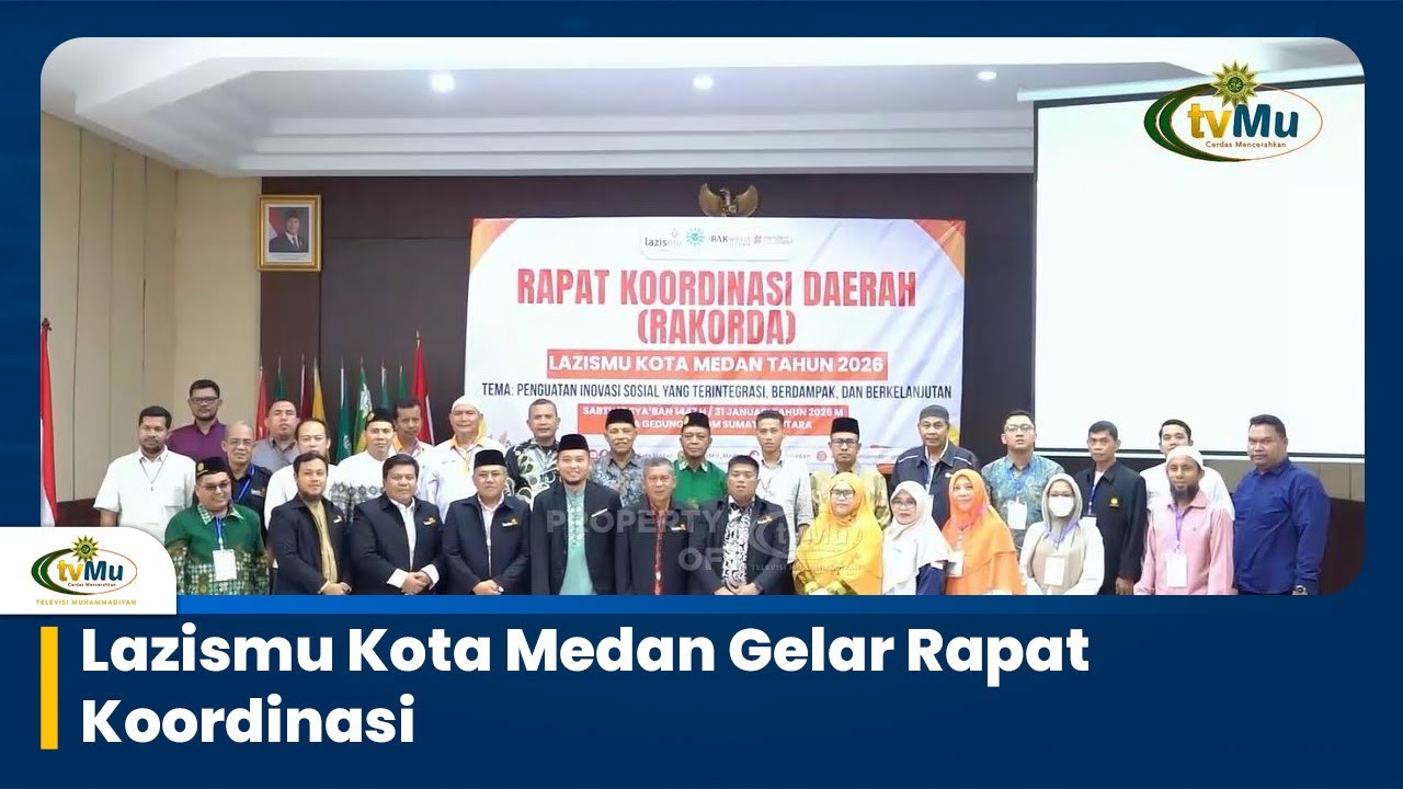 Lazismu Kota Medan Gelar Rapat Koordinasi