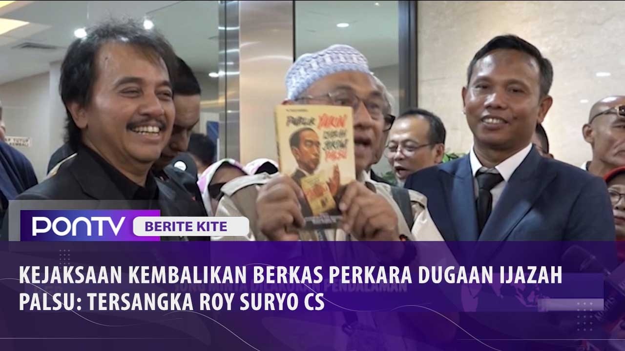 Berkas Perkara Dugaan Ijazah Palsu Jokowi, Tersangka Roy Suryo CS Dikembalikan Jaksa ke Polda