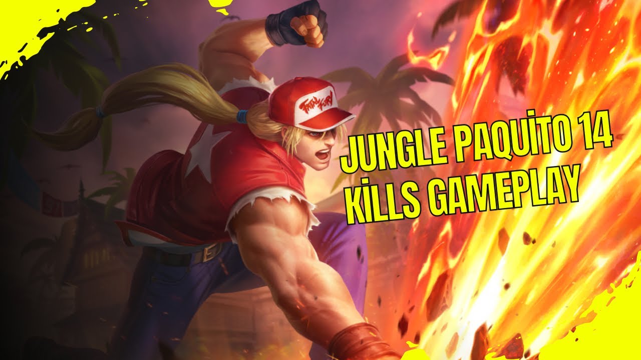 Mobile Legends Jungle Paquito 14 Kills Gameplay