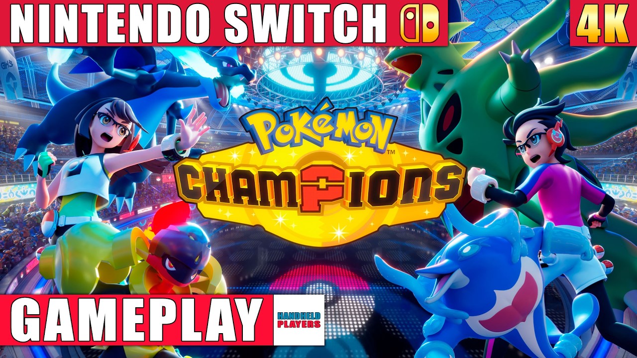 Pok&eacute;mon Champions Nintendo Switch 1 Gameplay in 4K