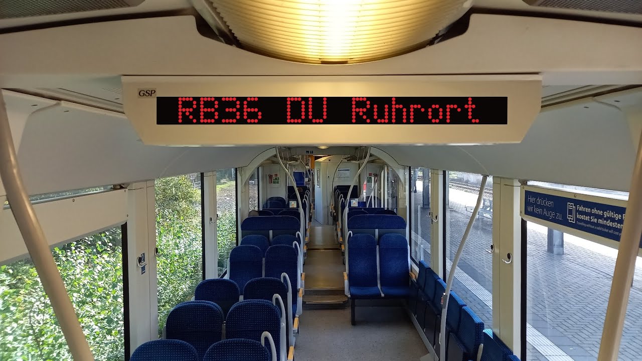 RheinRuhrBahn - Ansagen der RB36